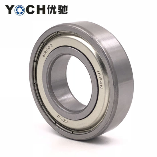 Rodamiento de bola de raya profundo de nachi de bajo ruido 6020 rodamiento para scooter